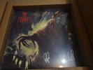 FOREGONE by IN FLAMES AUTOGRAPHED BY BAND RED/BLACK VINYL RECORD LP METAL