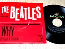 Beatles Original 1964 Why Tony Sheridan MGM Records Picture Sleeve VG+ w/45 RARE