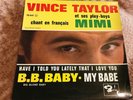 VINCE TAYLOR et ses Plays Boys EP Belgique MIMI B.B. BABY press BELGE