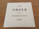 new order substance vinyl lp