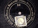 306g1.  Mario Ancona - Ballo Maschera-Eri tu & Trovatore-Il balen - Pathe 4318/9