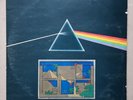PINK FLOYD solid blue triangle Dark Side original vinyl Lp in poor condition