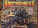 Bolt Thrower - realm of chaos + Booklet Vinyl 1989 MOSH13 first press