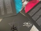VV Neon Noir Limited Rare SIGNED Tour Edition Neon Pink & Blue Double Vinyl