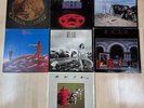 7 LP RUSH Lot:Caress,2112,Farewell,Hemispheres,Perm Waves,Moving Pics,Signals