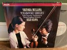 Philips 416-821: Mullova/Ozawa, Tchaikovsky/Sibelius Violin Ctos. NM
