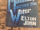 Elton John Madman Across The Water VINYL LP Plays Nicely UK 1st Press Ruby Red