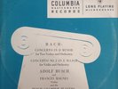 COLUMBIA ML 4002 *BLUE* BACH VIOLIN CTO #2 CTO FOR 2 VIOLINS *ADOLF BUSCH* VG-