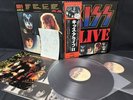 TATOO PRINT KISS ALIVE 2 CASABLANCA VIP-9529-30 VINYL JAPAN LP OBI
