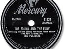 Rare 1959 The PLATTERS Doo Wop 78 RPM Record. The Sound and the Fury