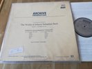 PIERRE FOURNIER - JS BACH suites for cello solo nos.1 & 2 ARCHIV  3186 mono LP