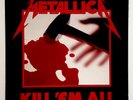BANZAI Vtg 1984 METALLICA Lp KILL 'EM ALL Vinyl 1ST PRESSING w Inner WHITE LABEL