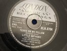 78 rpm rec-R’n’R-Little Anthony-Tears on my pillow