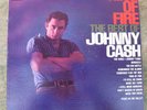 Johnny Cash - Ring of Fire, Signed Vinyl Record.