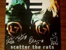 L7 Autographed Scatter The Rats Vinyl LP, Fully Signed by Classic Lineup, Proof
