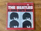 Beatles A HARD DAY'S NIGHT Capitol LP SW-11921 NO BARCODE Promo Punch