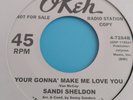 60's Northern Soul 45  SANDI SHELDON * YOUR GONNA MAKE ME LOVE YOU *MAJOR LANCE