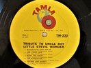 1962 Stevie Wonder Tribute To Uncle Ray HOLLYWOOD PRESSING  STACKED TAMLA LOGO