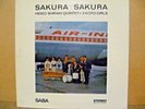 HIDEO SHIRAKI QUINTET + 3 KOTO GIRLS SAKURA SAKURA SABA SB 15064 Rare LP