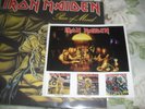 IRON MAIDEN -PROMO PIECE OF MIND- AWESOME RARE FIRST PRESS VINYL LP EMI UK MERCH