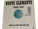 Vintage BOOTS CLEMENTS Walkin’  33 12”vinyl West records.US 1986 LP promo radio