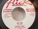 Sunnie Elmo LET ME / INDIAN LOVE CALL (PROMO DOO WOP 45) #009 PLAYS VG+ TO VG++