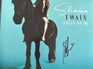 SHANIA TWAIN - Queen of Me HAND SIGNED ON COVER - Exclusive VINYL LP ALBUM - HMV