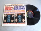 THE BEATLES VS THE FOUR SEASONS 1964 2xLP VEE-JAY RECORDS W/ BEATLES POSTER