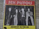 Sex Pistols Anarchy in the UK  Swedish Import Test Pressing
