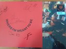 EZRA COLLECTIVE-WHERE I'M MEANT TO BE 2 x ORANGE VINYL + FULLY SIGNED ART PRINT