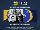 U2 SONGS OF SURRENDER NOTRE DAME LIMITED EDITION COLORED VINYL 2 LP  WOW