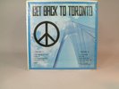 THE BEATLES - Get Back To Toronto 1970 STEREO LP I.P.F. Records Original Plastic