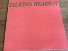 Talking Heads “77” Original 1977 U.K. vinyl Lp + Inner VG+