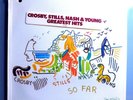 CROSBY,STILLS,NASH & YOUNG SO FAR RARE SEALED ORIG '74 LP w/JONI MITCHELL COVER