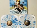 Circa Survive Descensus Blue White Splatter Double Vinyl LP Juturna New Sealed