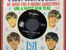 The Beatles PLEASE PLEASE ME VJ oval US 1964 christmas sleeve NM