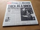 JETHRO TULL THICK AS A BRICK 1972 VINYL LP NEWSPAPER SLEEVE / EX / £5 FLAT POST