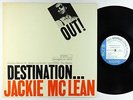 Jackie McLean - Destination Out LP - Blue Note - BST 84165 Stereo RVG VG+