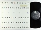 Pat Metheny/Ornette Coleman - Song X LP - Geffen VG+ PROMO