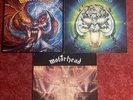 3 X Motörhead - Another Perfect Day, Overkill, No Sleep Til Hammersmith