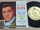 Elvis Presley Where do you come from OZ '65 EX  Gold label AARM PS 45
