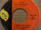 ANITA Y LOS CONDOR'S Cumbia Del Banco/La Rebeldita RARE CLEAR VINYL 7