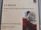 Bach - Violin Sonatas S. 1014-19 Lautenbacher Galling Vox Stereo 2LP ED1 NM