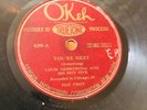 LOUIS ARMSTRONG HOT 5 Okeh 8299 Oriental Strut/you're next G+ (rarest one)