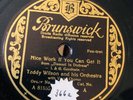 HOT JAZZ BILLIE HOLIDAY -Teddy Wilson Brunswick (Ge) NICE WORK if you can Get E+