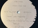 Bing Crosby RADIO TRANSCRIPTION Acetate - Scott Trotter 1947 recording 33 rpm V+