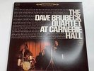 THE DAVE BRUBECK QUARTET Vintage Lp Record AT CARNEGIE HALL COLUMBIA C2S 826