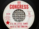 PATTI & EMBLEMS It’s The Little Things CONGRESS 45 northern soul 1966 - PROMO