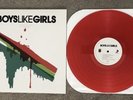 Boys Like Girls - Self-Titled RED Vinyl LP record  RARE and Out of Print