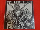 BROKEN BONES  - DEM BONES LP FALLOUT RECORDS GATEFOLD 1984 HARDCORE PUNK UK